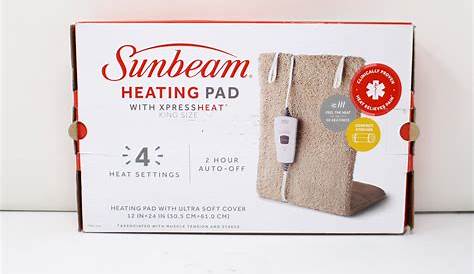 Sunbeam Heating Pad with XpressHeat King Size - Walmart.com