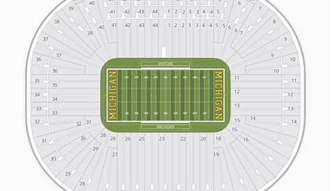 Michigan Stadium Seating Chart | Seating Charts & Tickets