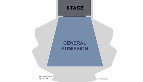 general admission seat number wamu theater seating chart