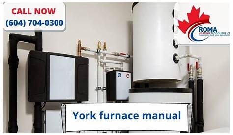 york furnace manual pdf