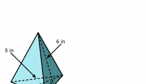 the surface area of a triangular pyramid - brainly.com