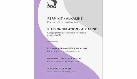S-PRO Perm Kit Alkaline Wave | Hair Perming Lotions & Neutralisers