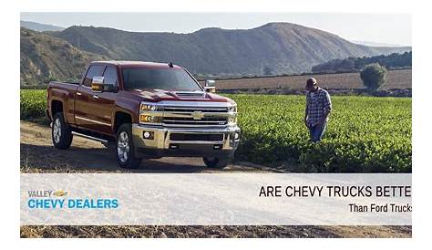 Ford vs. Chevy Trucks: Who Makes a Better Pickup in 2021? | Valley Chevy
