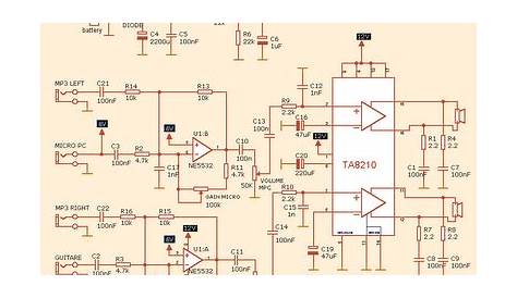 guitar amp circuit diagram