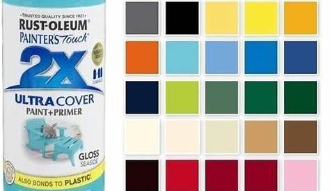 Rustoleum Spray Paint Color Chart | amulette