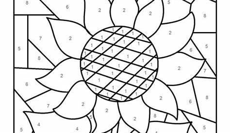 Free Color by Number Worksheets | Cool2bKids | Numbers for kids