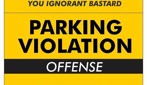 printable parking ticket template word