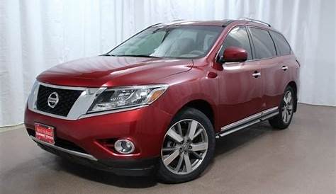 Used 2014 Nissan Pathfinder Platinum for sale Red Noland Pre-Owned