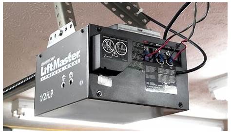 Chamberlain 1 2 Hp Sensor Wiring Diagram