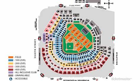 Stl Cardinals Stadium Seating Chart | Cabinets Matttroy