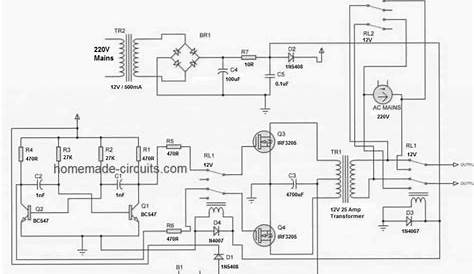 Mini Ups For Cfl Circuit Diagram - Wiring Diagram