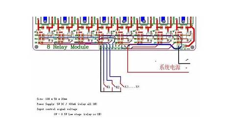sainsmart 8 relay module schematic