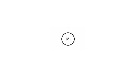 electric motor schematic symbol