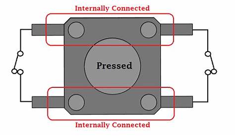 4 pin push button schematic