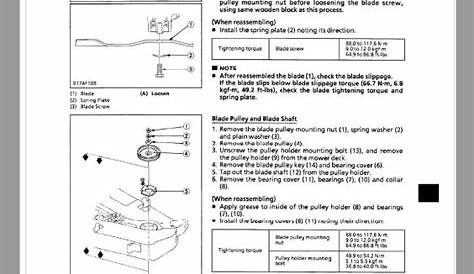Kubota T1460, T1560, T1760 Lawn Mower Workshop Repair Manual