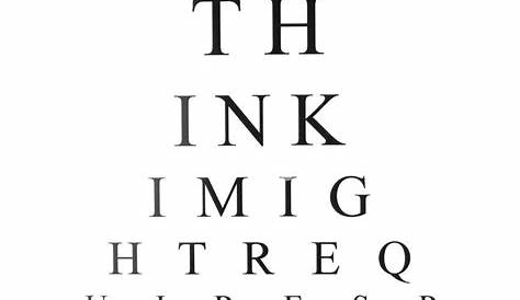 Eye test chart Black and White Stock Photos & Images - Alamy
