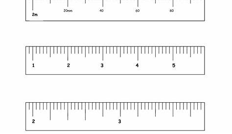 math worksheet on rulers