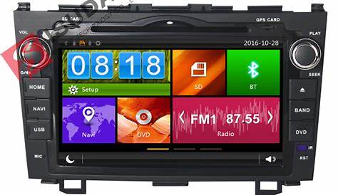 Honda CRV Car GPS Navigation DVD Player 8 Inch Double Din Car Stereo