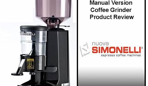 Nuova Simonelli MDX Manual Version Commercial Coffee Grinder Review