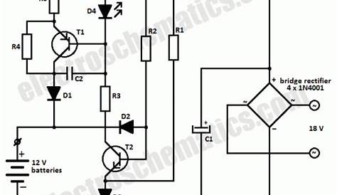 220v dc battery charger circuit diagram