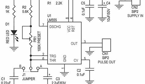 PULSE GENERATOR FOR STEPPER MOTOR DRIVER USING 555 TIMER (3) | Circuit