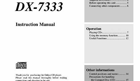 Emerson Ckd1612 Cd Player User Manual