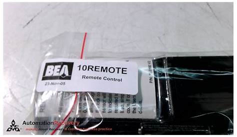 bea remote control user guide