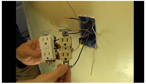 ground fault circuit interrupter wiring diagram