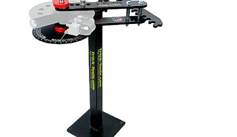 Pro-Tools MB-105HD Manual Tube Bender Deluxe Kit, Round Tubing, Pipe