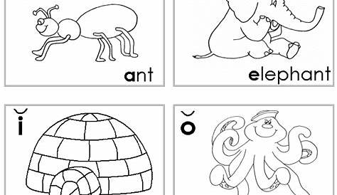 Vowels Worksheets For Kindergarten - Kindergarten