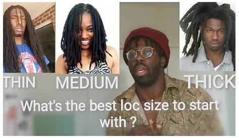 The best size to start your locs - YouTube