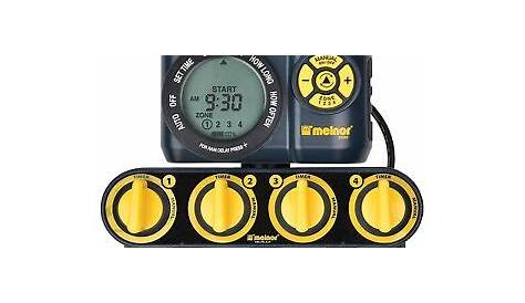 melnor water timer manual 4 zone