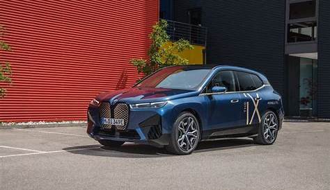First look at the BMW iX in Phytonic Blue
