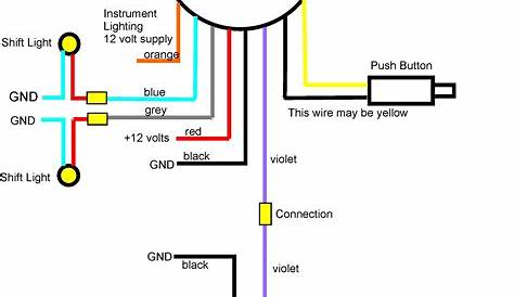 glowshift wideband wiring diagram