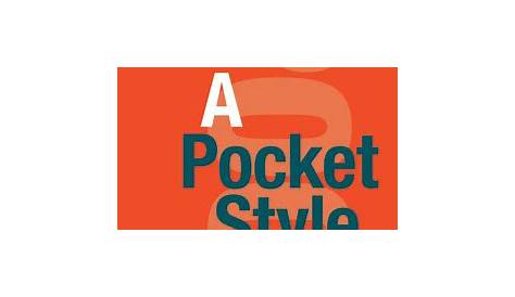 pocket style manual 9th edition diana hacker