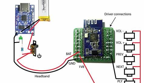 bluetooth speaker circuit board diagram