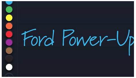 ford power-up software update f150