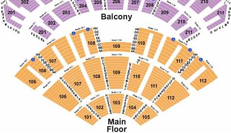 rosemont theater seating chart with seat numbers