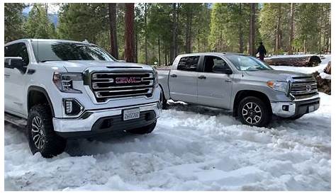 Testing out my 2016 Toyota Tundra TRD Off-road 4x4 in snow - YouTube