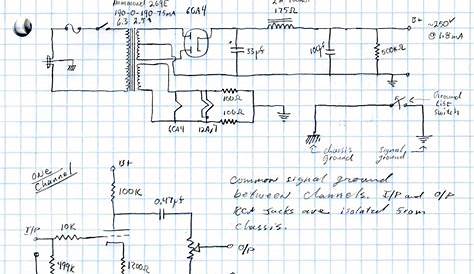 12ax7 tube phono preamp schematic