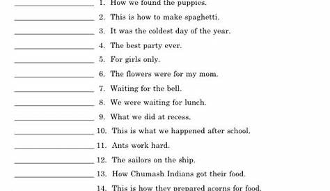 16 4 Grade Grammar Worksheet / worksheeto.com