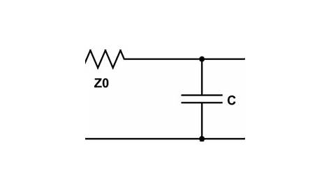 shunt capacitor circuit diagram