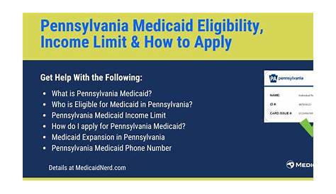 Pennsylvania Medicaid: Eligibility, Income Limit, & Application