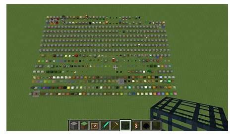One picture of all the blocks and items in Minecraft - Discussion