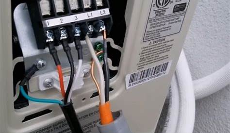Mini Split Electrical Wiring