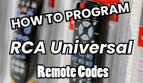 How to Program an RCA Universal Remote