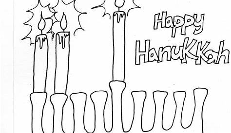 hanukkah coloring pages printable