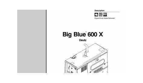 miller big blue 400 pro manual