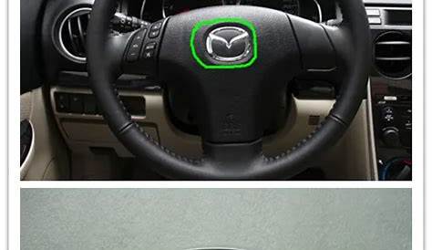 Mazda 3 Steering Wheel Emblem - Mazda Cars
