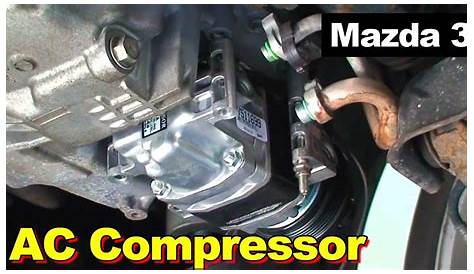 2009 Mazda 3 AC Compressor Replacement - YouTube